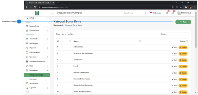 Kategori Lowongan
